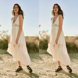 *CLOSET CLEAR-OUT* Free People White Maxi